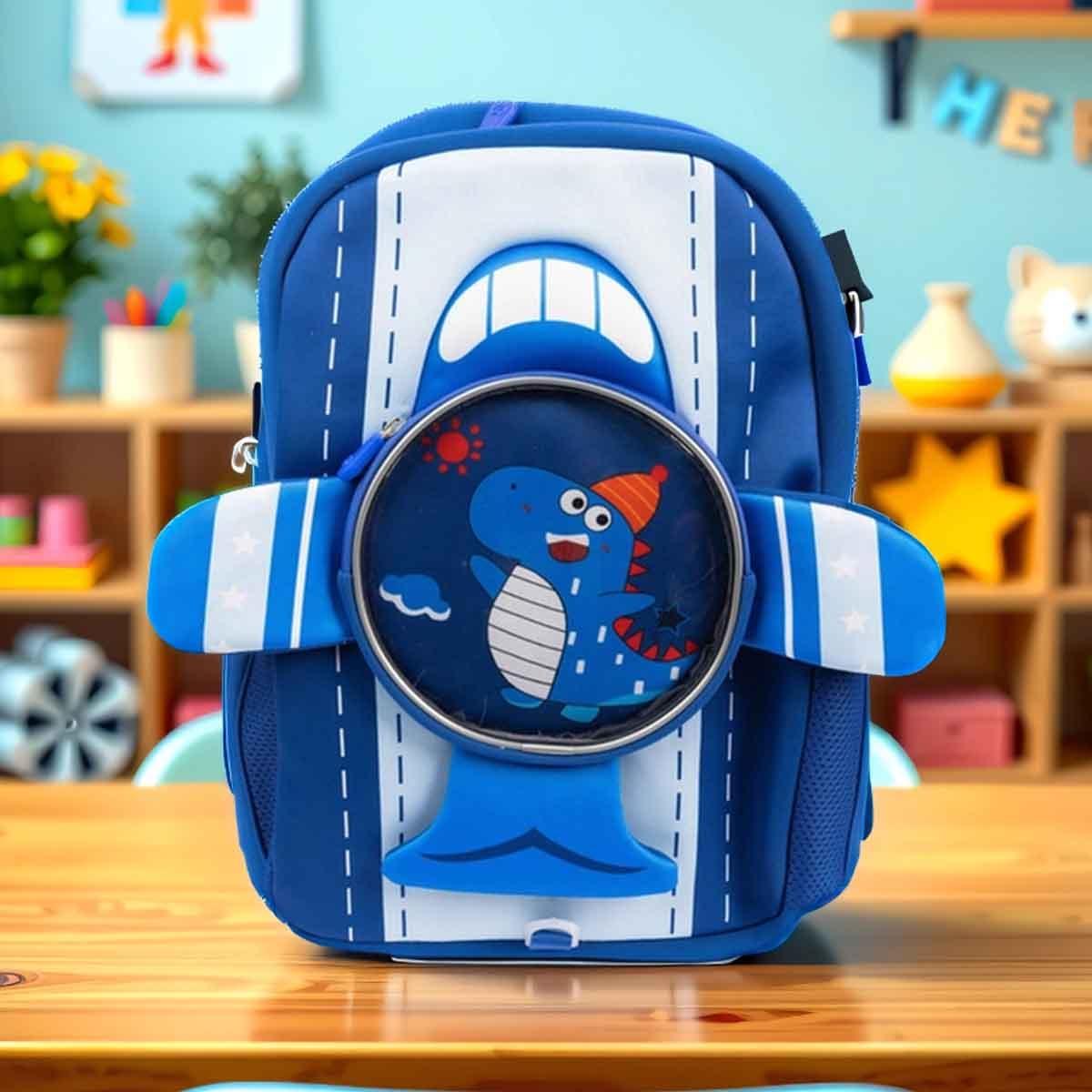 Cocobee Aeroplane Style Dinosaur Backpack Boys, 3-4 Years