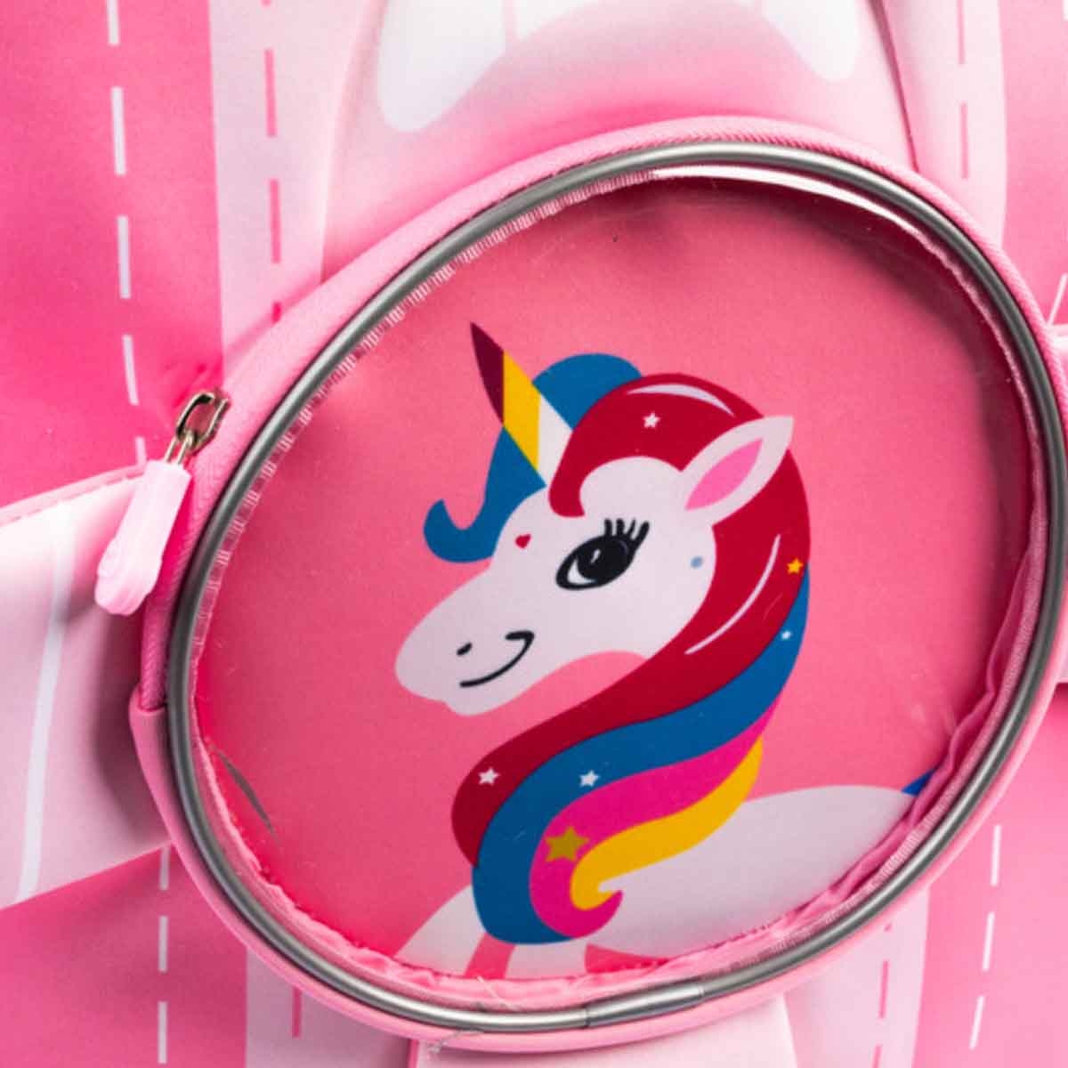 كوكوبي حقيبة ظهر بتصميم طائرة ووحيد القرن للبنات، من 3 إلى 4 سنوات