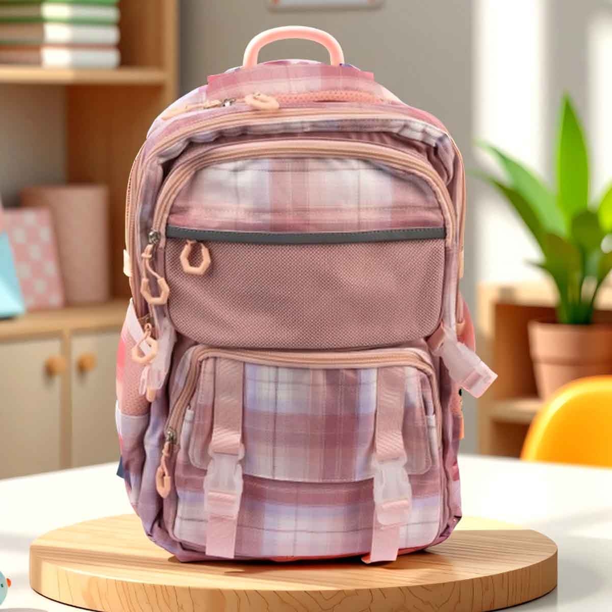 Cocobee 15" Kids Backpack with Adjustable Straps, Zipper Closure & Side Bottle Pocket Girls, 3-4 Years