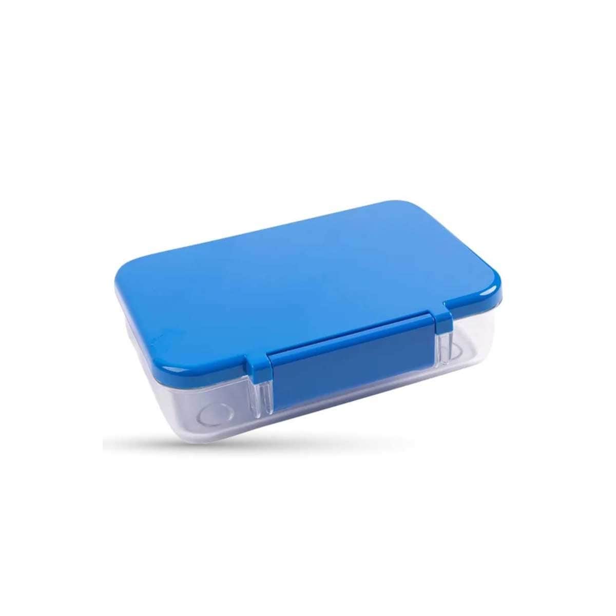 Cocobee Blue 4-Compartment Tritan Bento Lunch Box with Marvel Spider-Man Paddle Ball Set