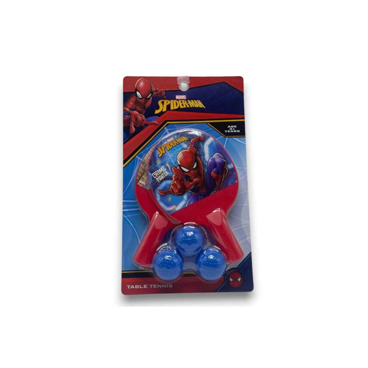 Cocobee Blue 4-Compartment Tritan Bento Lunch Box with Marvel Spider-Man Paddle Ball Set