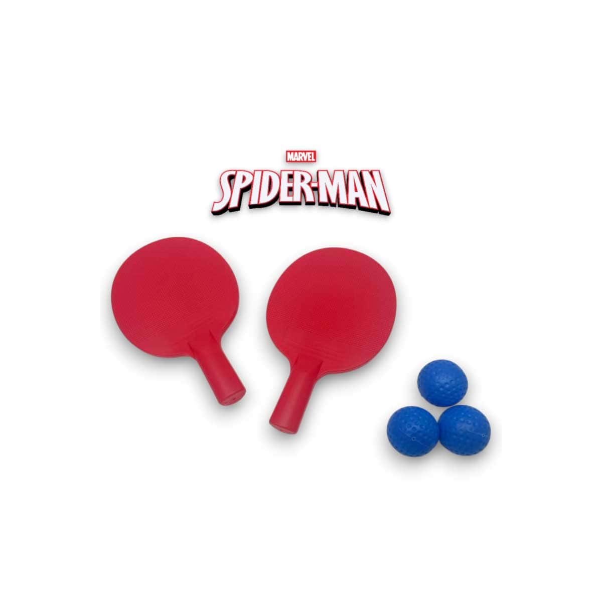 Cocobee Blue 4-Compartment Tritan Bento Lunch Box with Marvel Spider-Man Paddle Ball Set