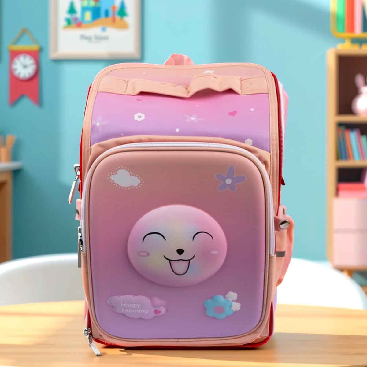 Cocobee 15" Cute Printed Backpack with Adjustable Shoulder Strap Girls, 3-4 Years