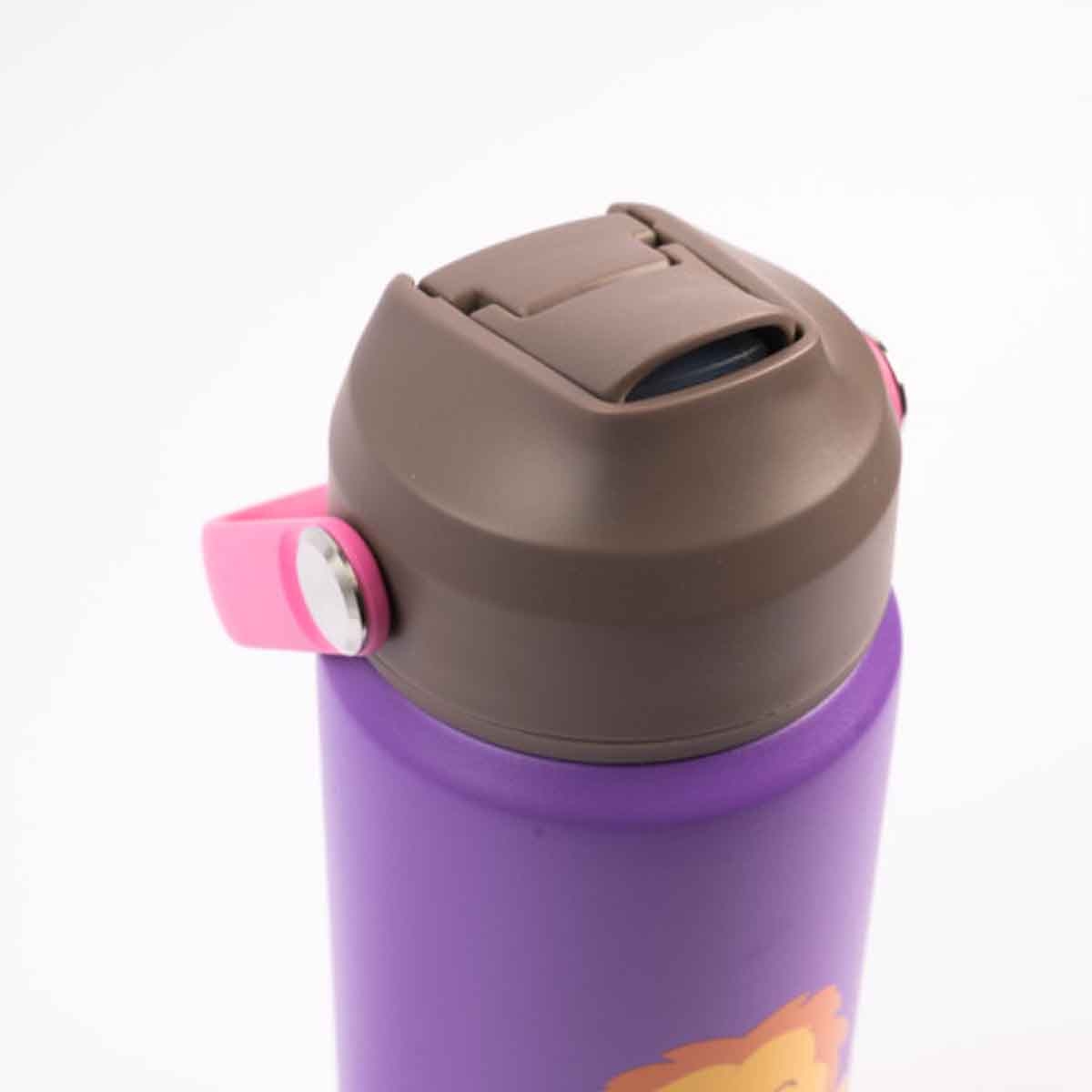 Cocobee 500ml Purple Insulated Stainless Steel Water Bottle Unisex, 3-4 Years