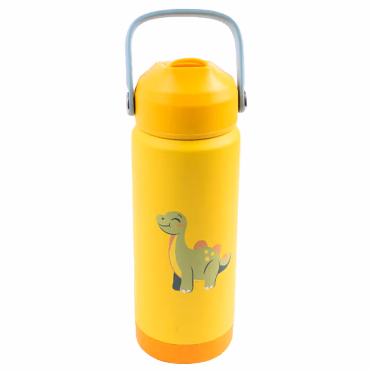 Cocobee 500ml Yellow Insulated Stainless Steel Water Bottle Unisex, 3-4 Years