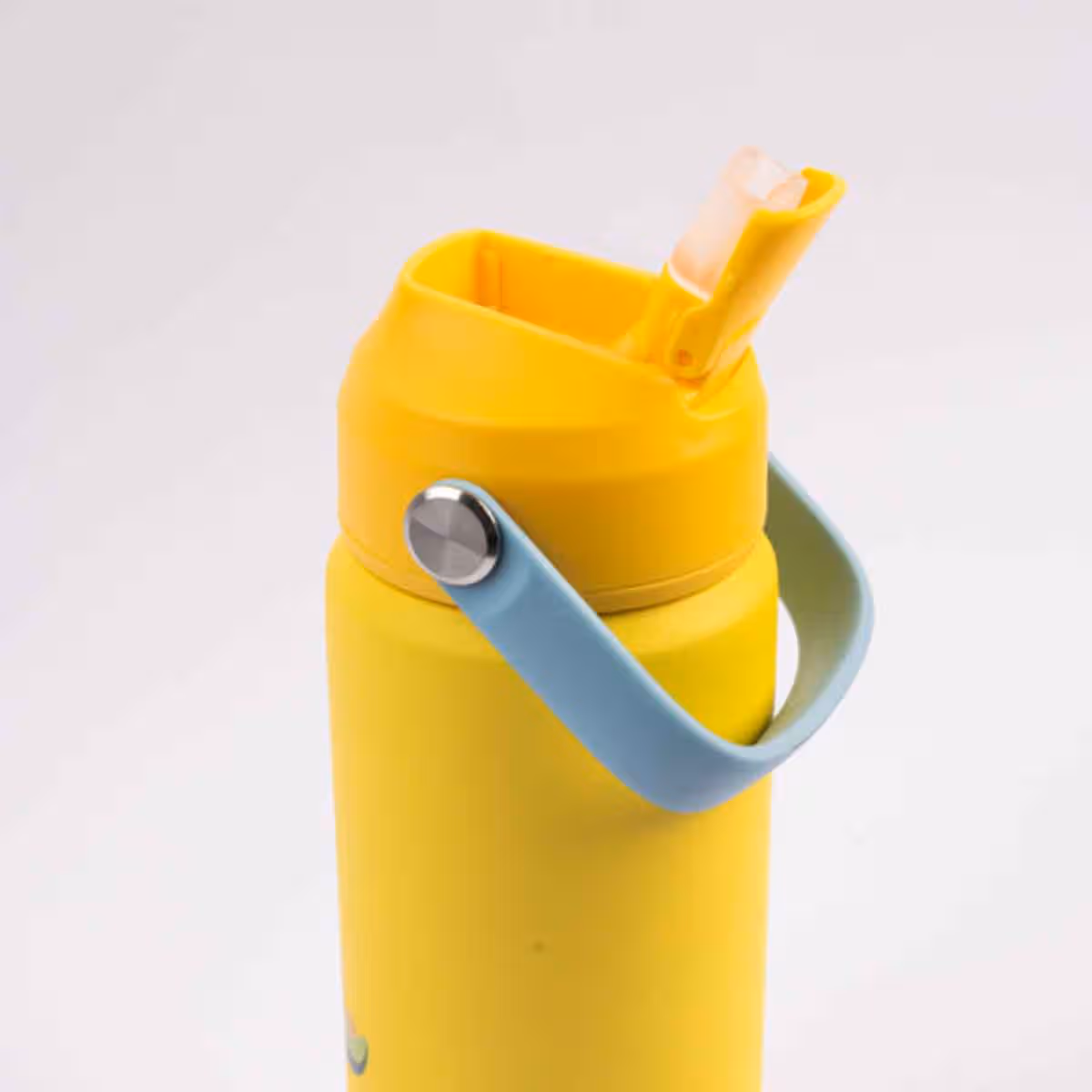 Cocobee 500ml Yellow Insulated Stainless Steel Water Bottle Unisex, 3-4 Years