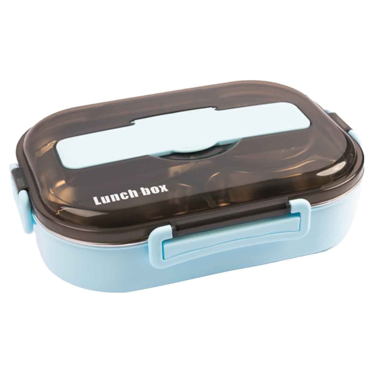 Cocobee Kids Blue Oval Lunch Box Unisex, 3-4 Years