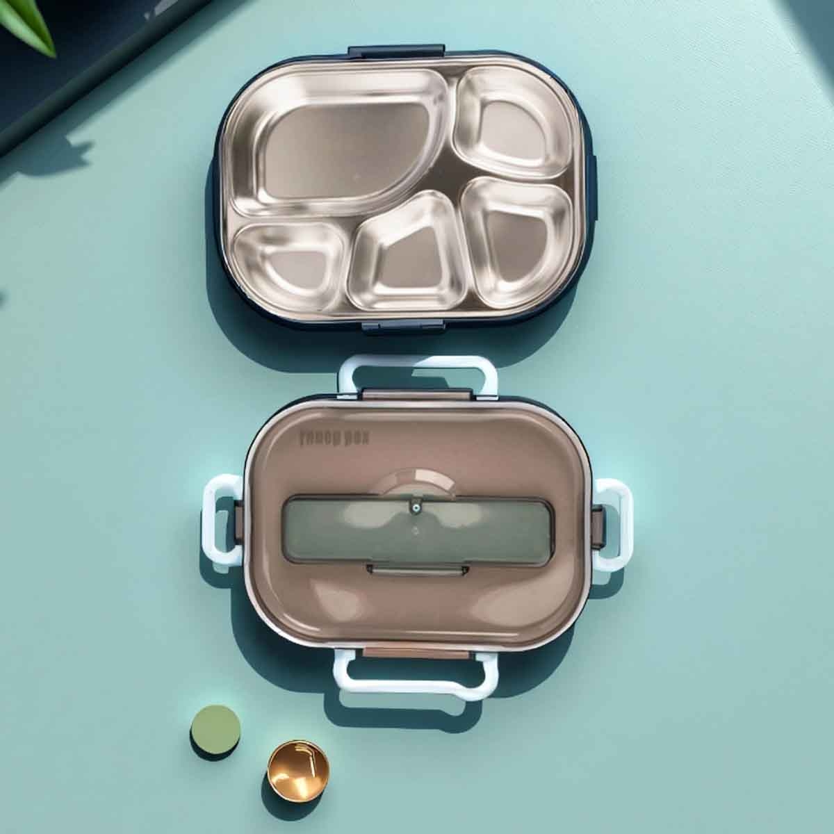 Cocobee Kids Oval Lunch Box Unisex, 3-4 Years