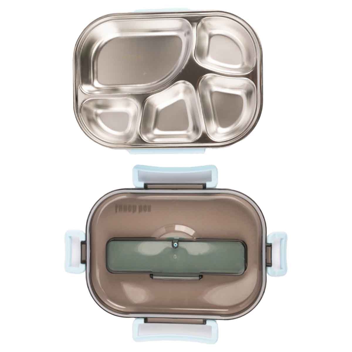 Cocobee Kids Oval Lunch Box Unisex, 3-4 Years