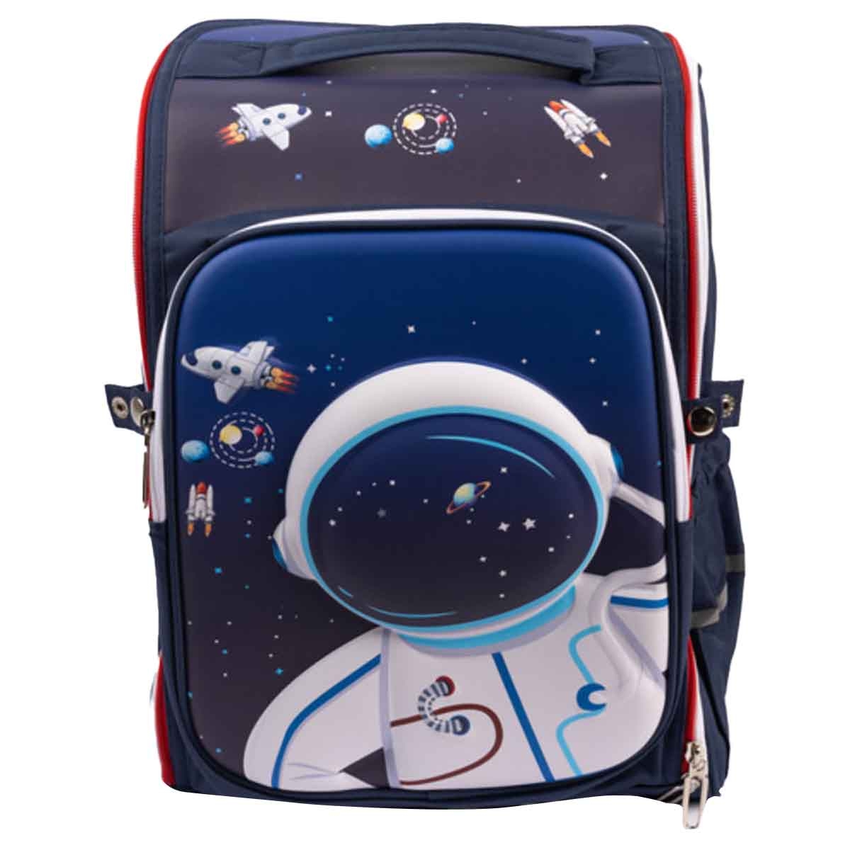 Cocobee 15" Astronaut Backpack with Adjustable Shoulder Strap & Secure Zip Girls, 3-4 Years