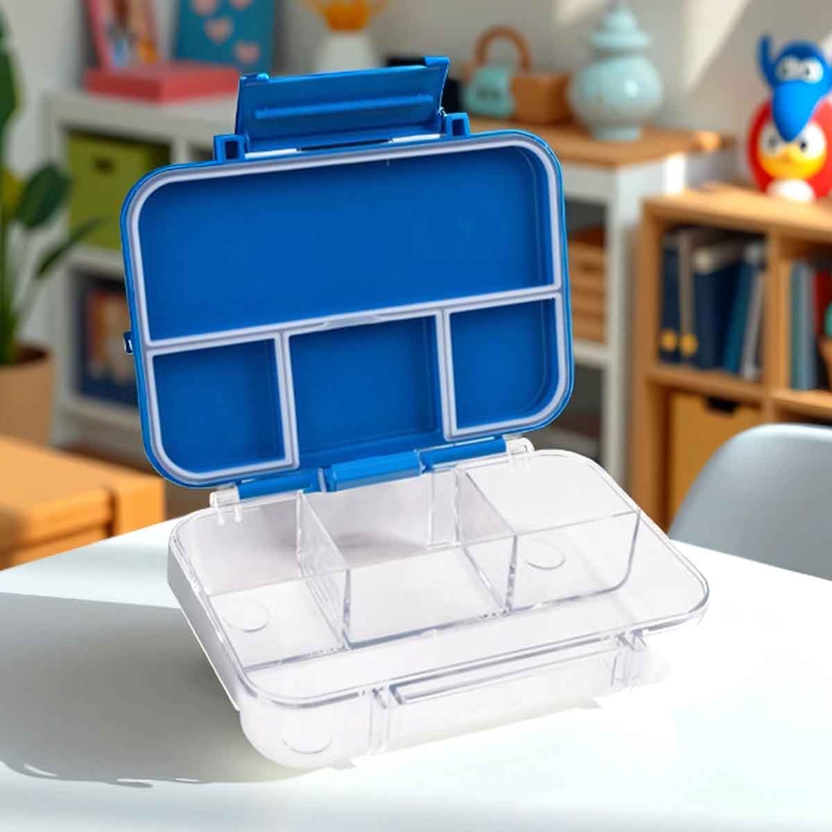 Cocobee Kids 4-Compartments Bento Lunch Box Unisex, 3-4 Years