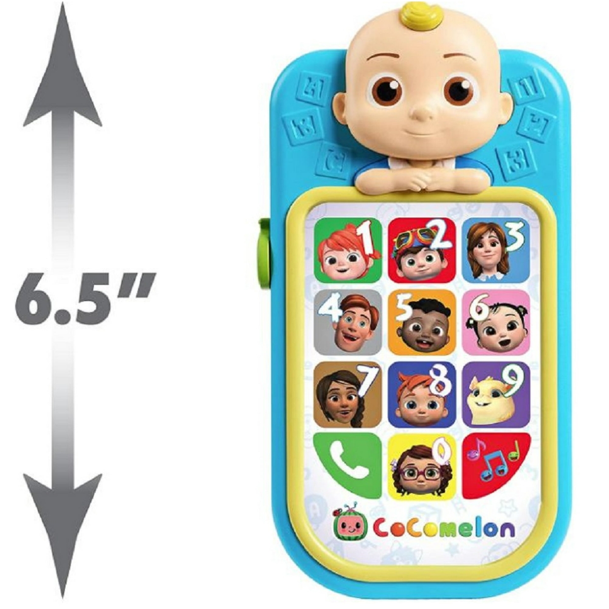 Cocomelon JJ's First Learning Toy Phone Toddler, 0-2 Years