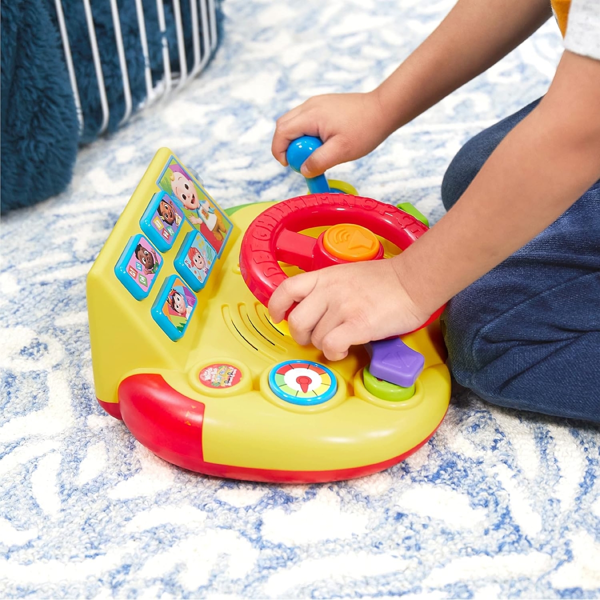 Cocomelon Learning Steering Wheel Toy Toddler, 0-2 Years