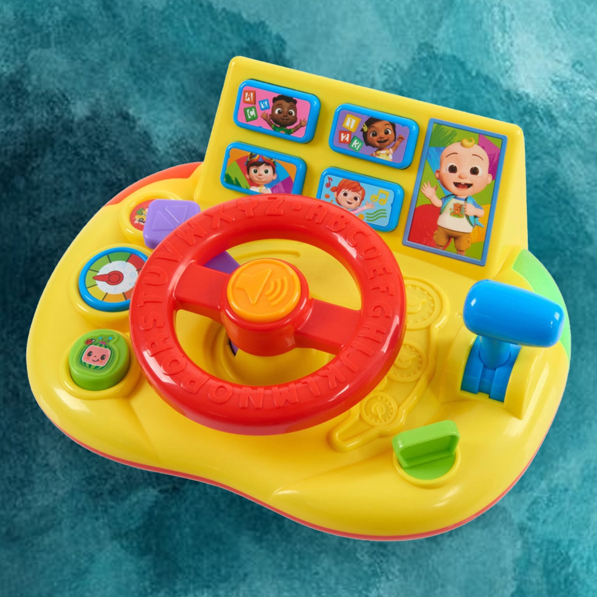 Cocomelon Learning Steering Wheel Toy Toddler, 0-2 Years