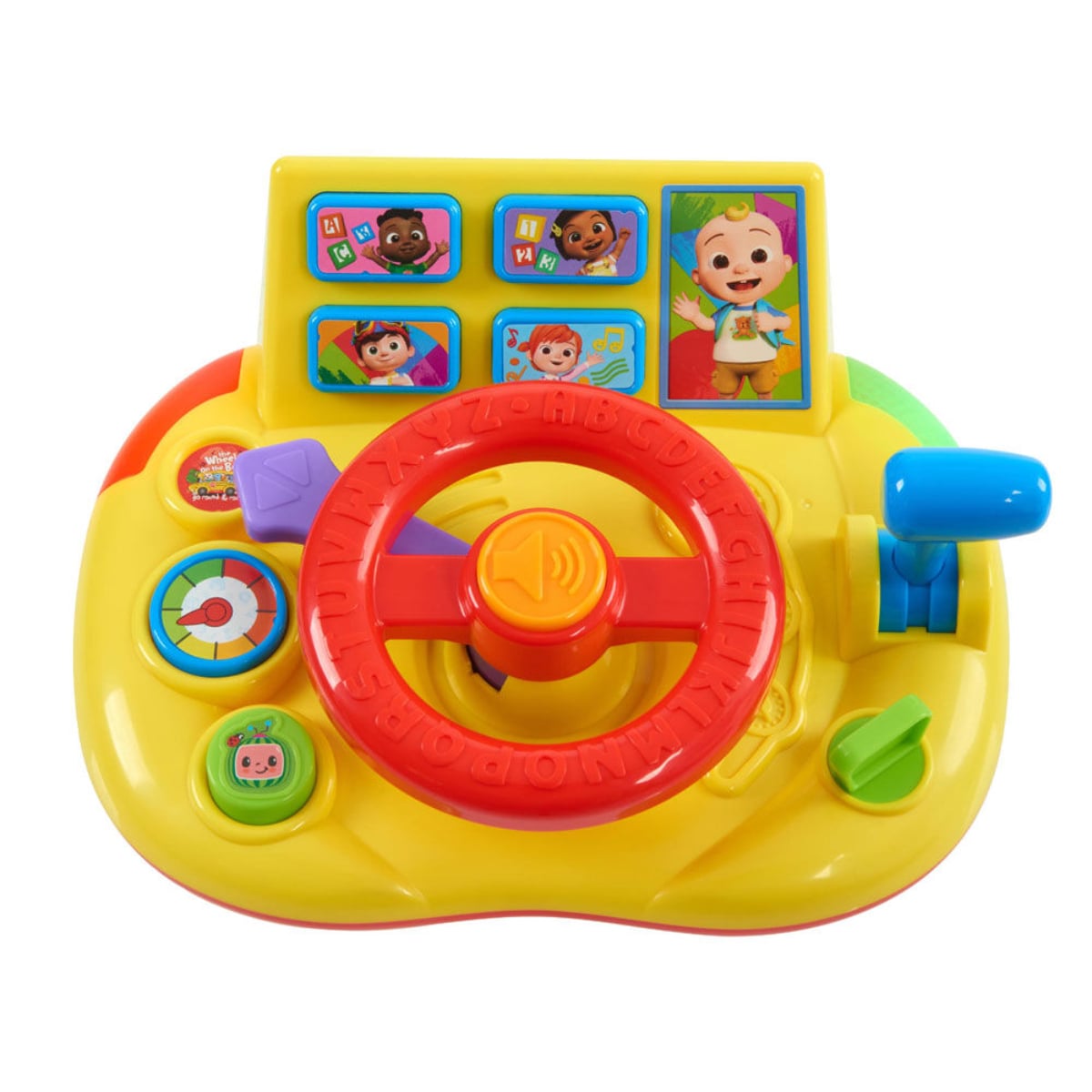 Cocomelon Learning Steering Wheel Toy Toddler, 0-2 Years