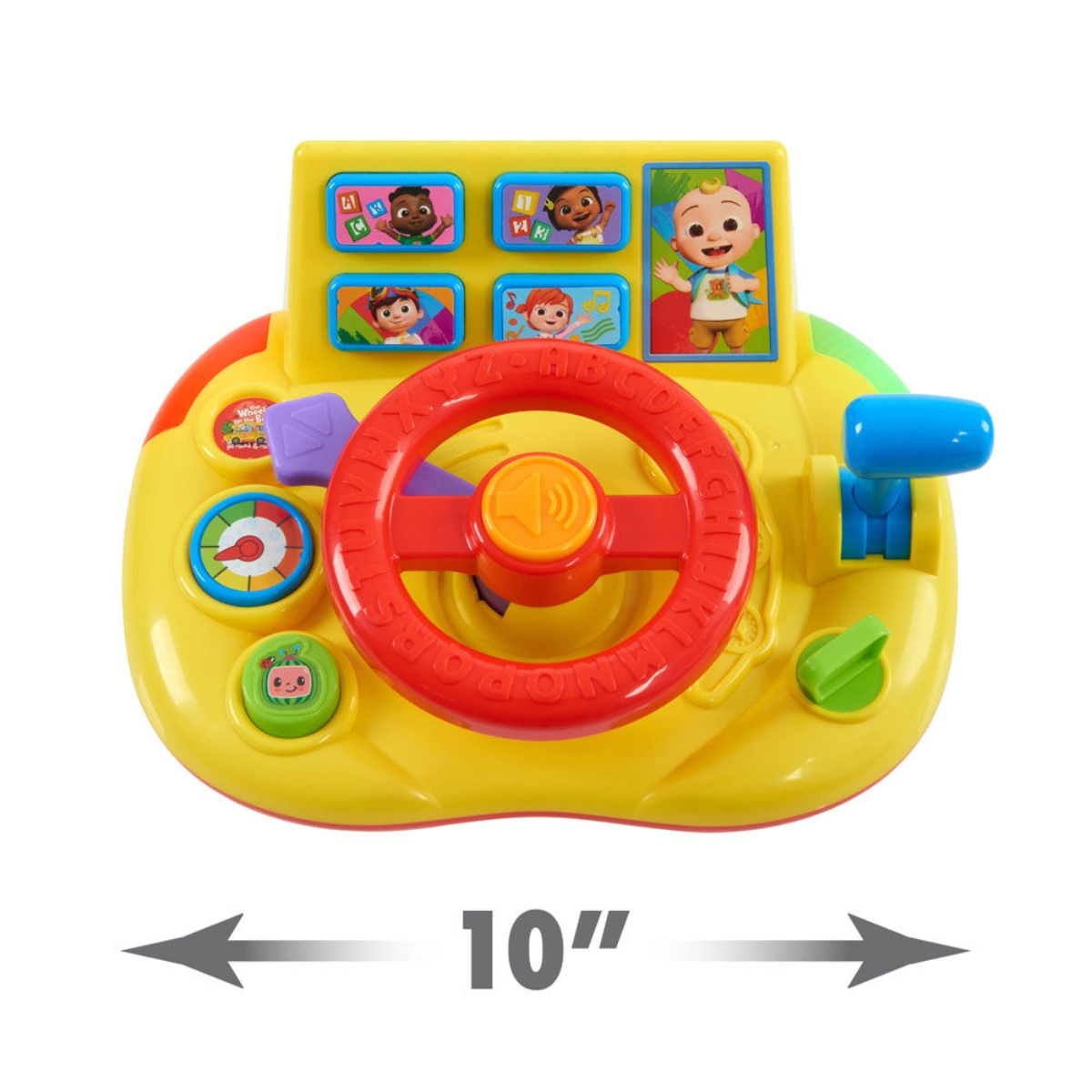 Cocomelon Learning Steering Wheel Toy Toddler, 0-2 Years