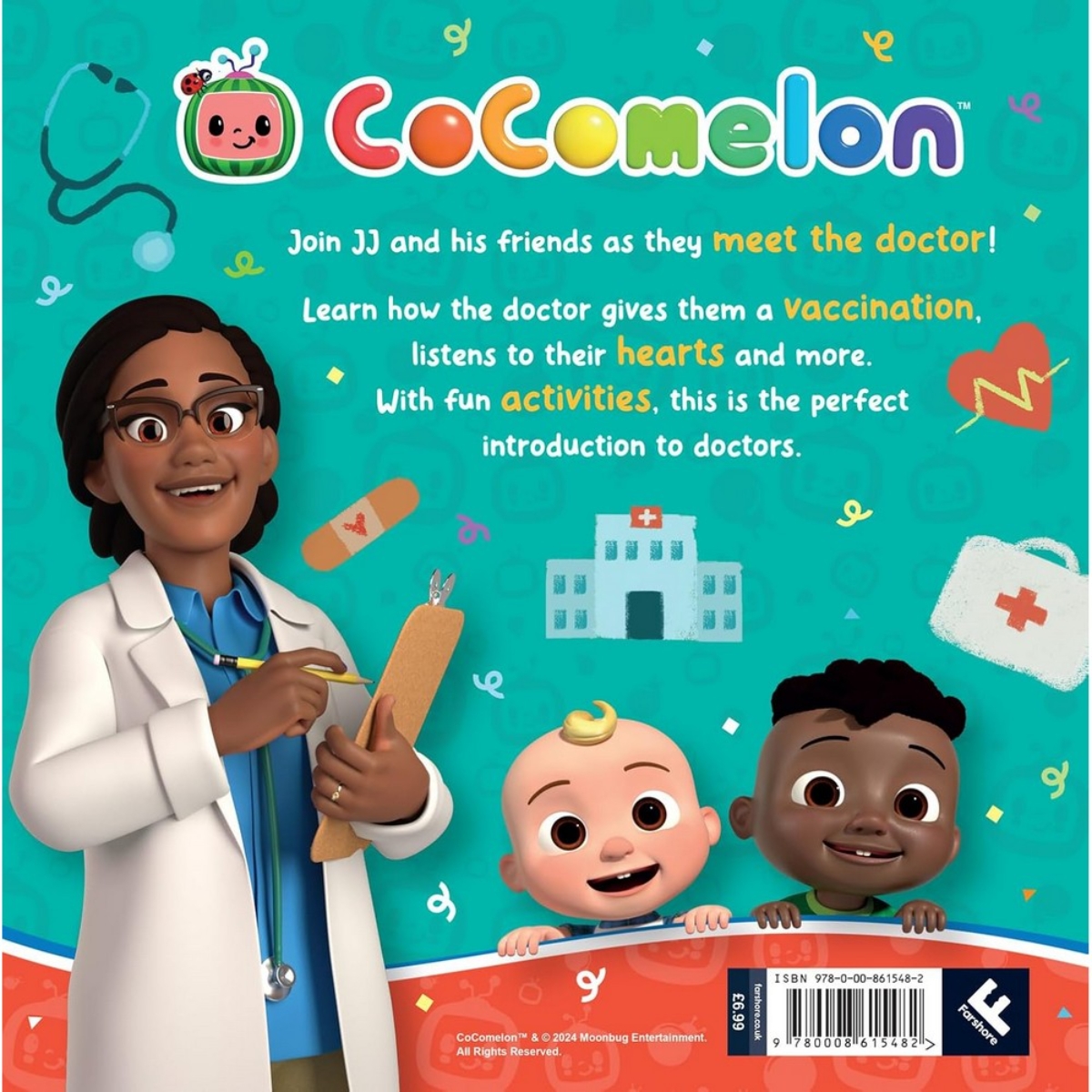 Cocomelon: Let's Meet The Doctor Picture Book تأليف كوكوميلون - 1 فبراير 2024