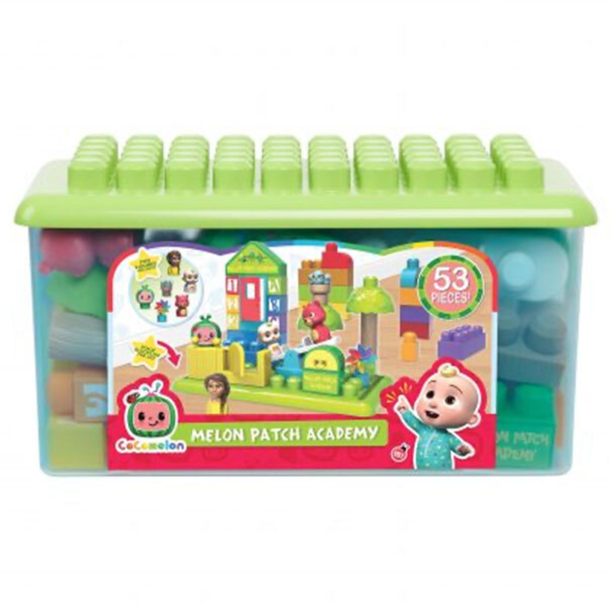 Cocomelon Melon Patch Academy Building Block Set Unisex, 3-4 Years