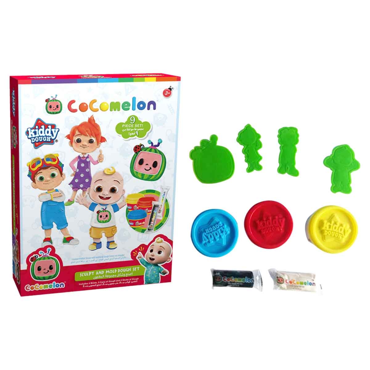 Cocomelon Sculpt & Play Stretch Sand Set Unisex, 3-4 Years