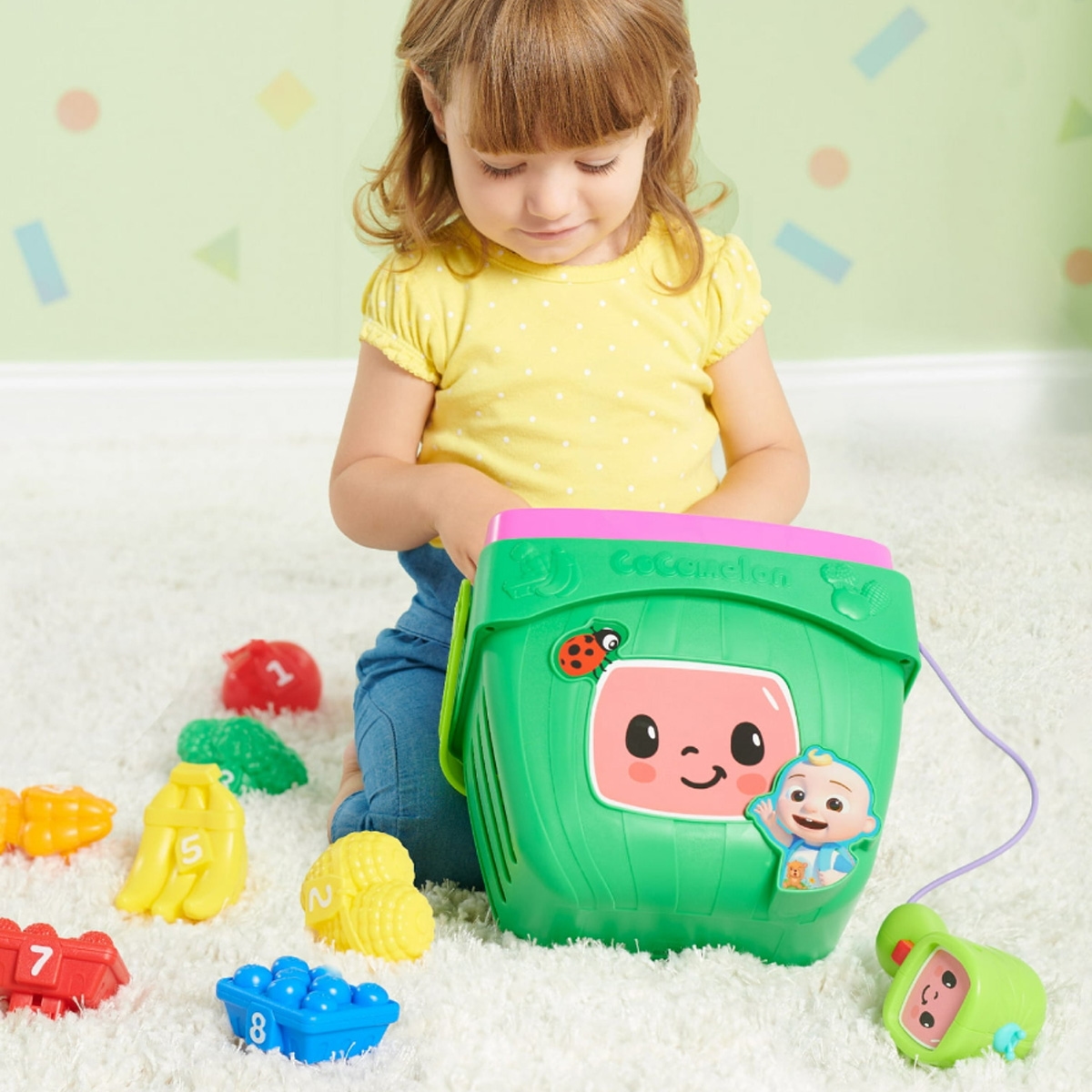 Cocomelon Veggie Fun Learning Basket Toddler, 0-2 Years
