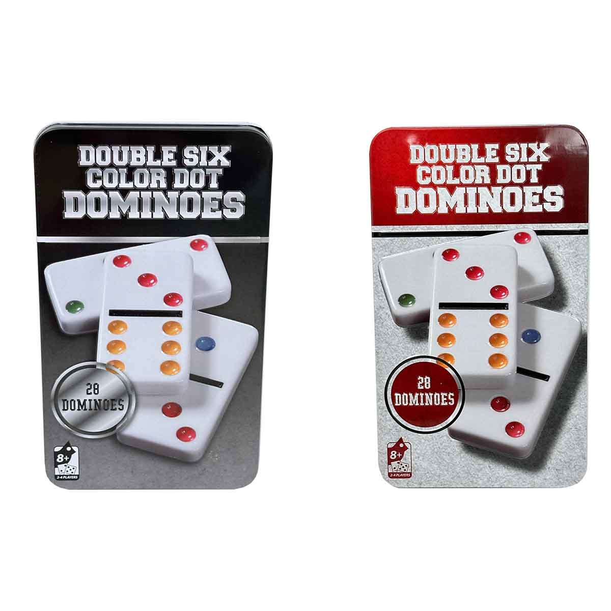Alpix Color Dot Assorted Dominoes Set Unisex, 8-10 Years