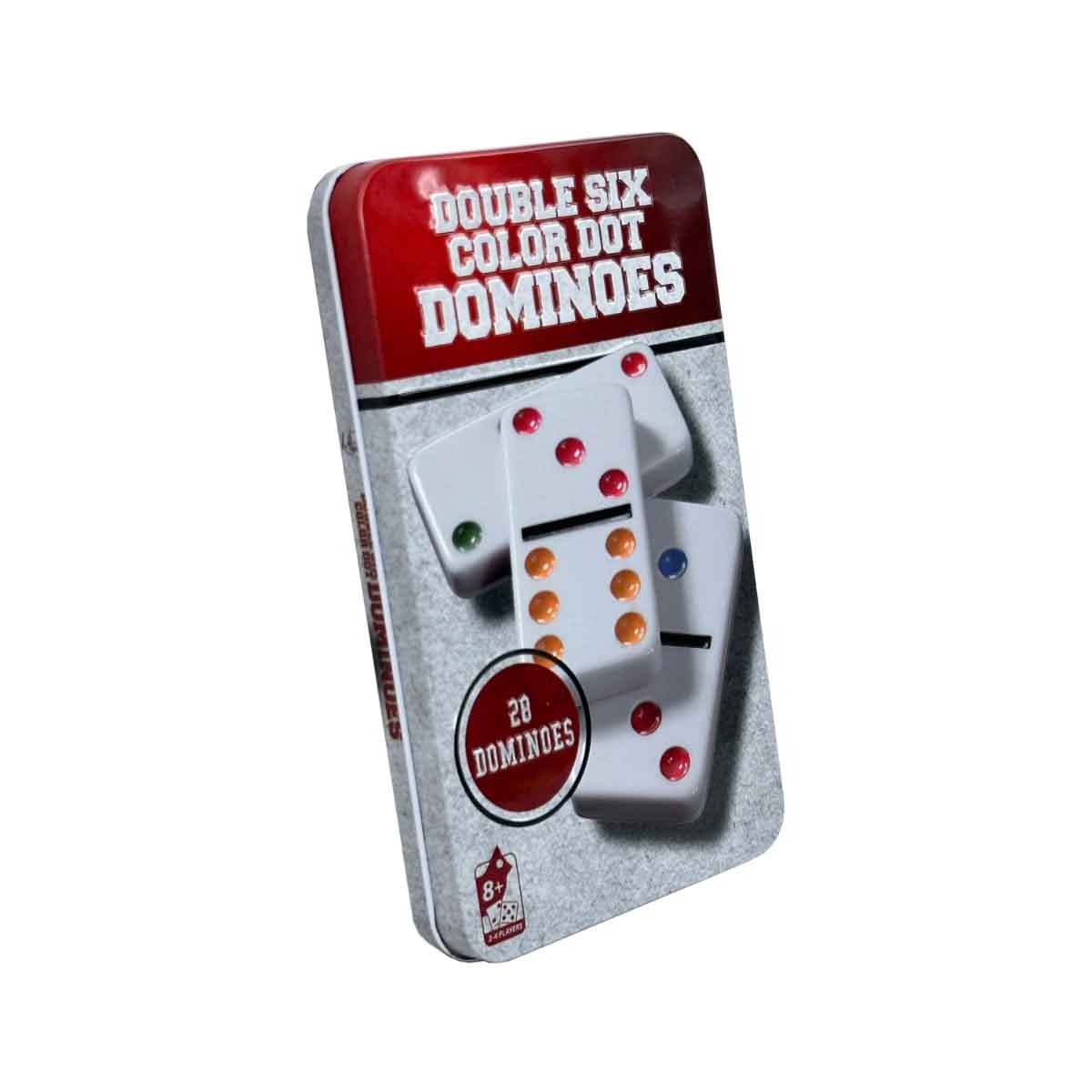 Alpix Color Dot Assorted Dominoes Set Unisex, 8-10 Years