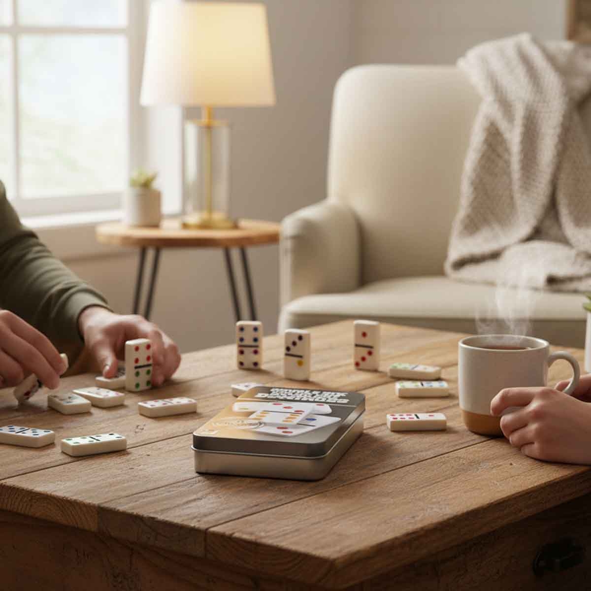 Alpix Color Dot Assorted Dominoes Set Unisex, 8-10 Years