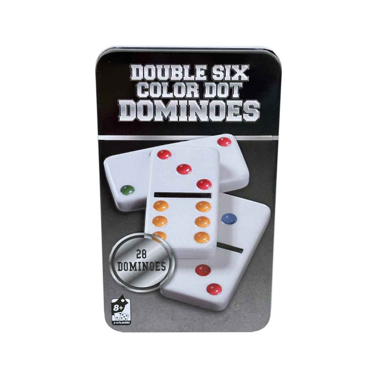 Alpix Color Dot Assorted Dominoes Set Unisex, 8-10 Years