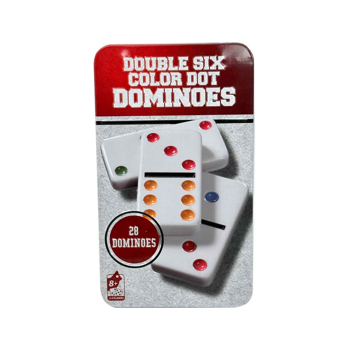 Alpix Color Dot Assorted Dominoes Set Unisex, 8-10 Years