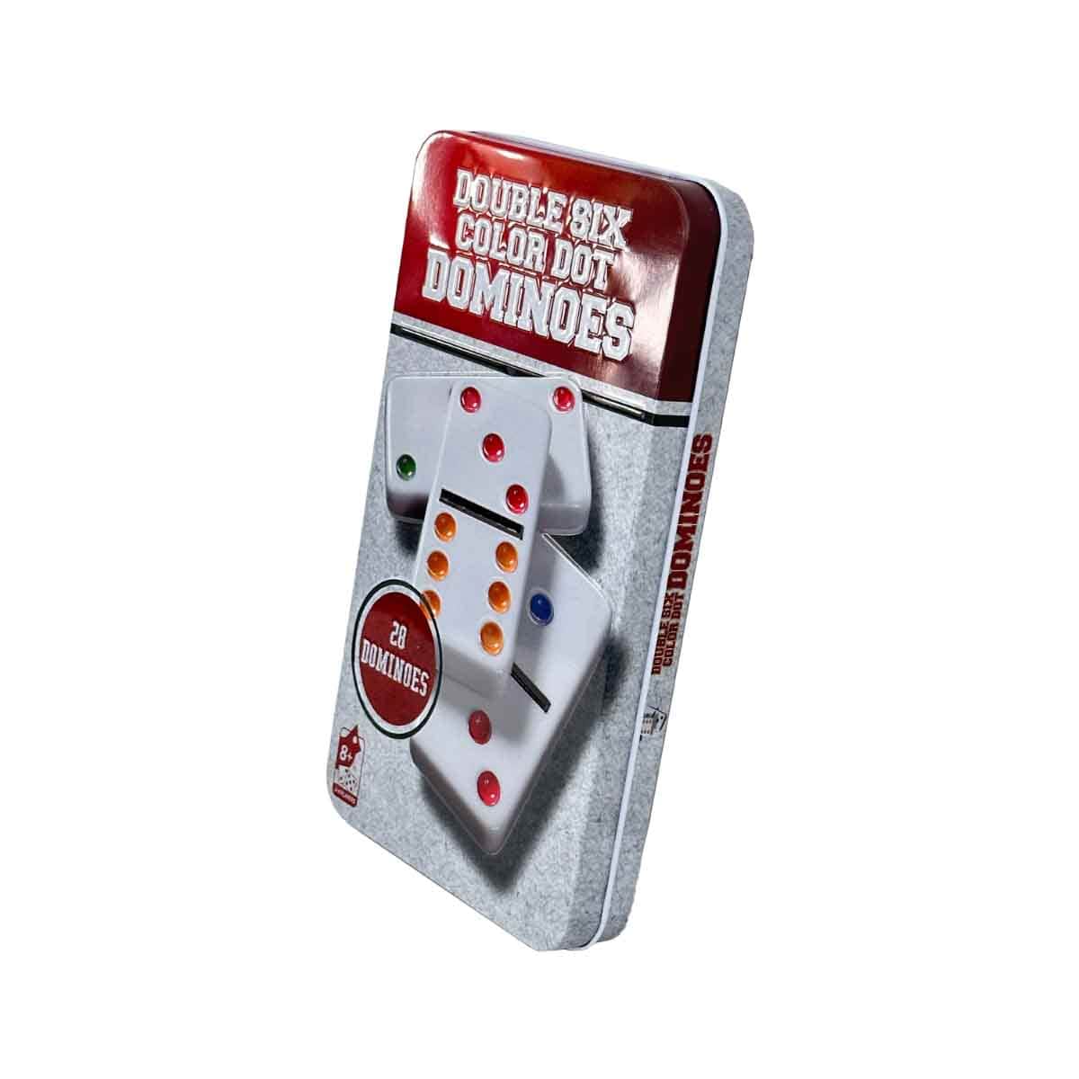 Alpix Color Dot Assorted Dominoes Set Unisex, 8-10 Years