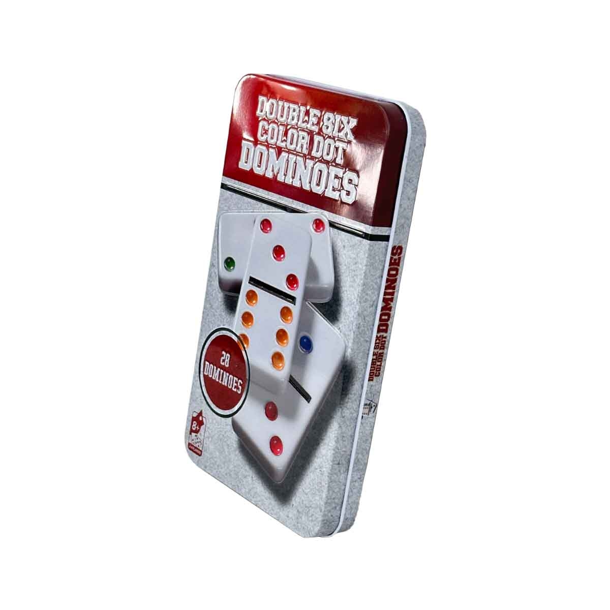 Alpix Color Dot Assorted Dominoes Set Unisex, 8-10 Years