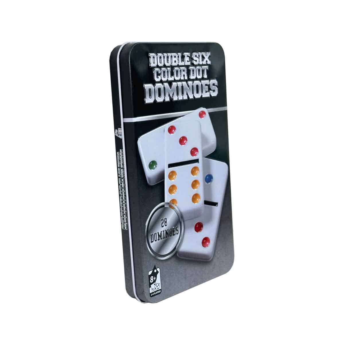 Alpix Color Dot Assorted Dominoes Set Unisex, 8-10 Years