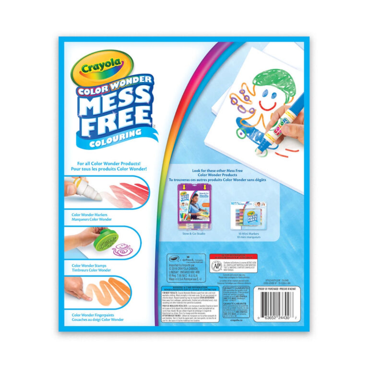 Color Wonder Mess Free Blank Paper Pad Unisex, 3-4 Years