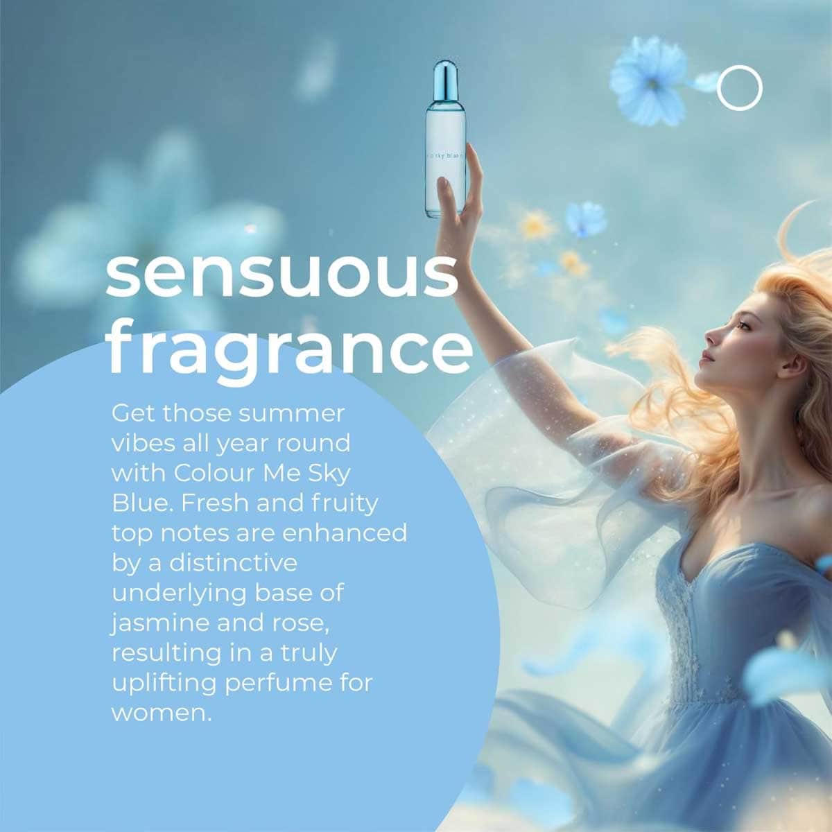 Colour Me Sky Blue Eau De Parfum for Women