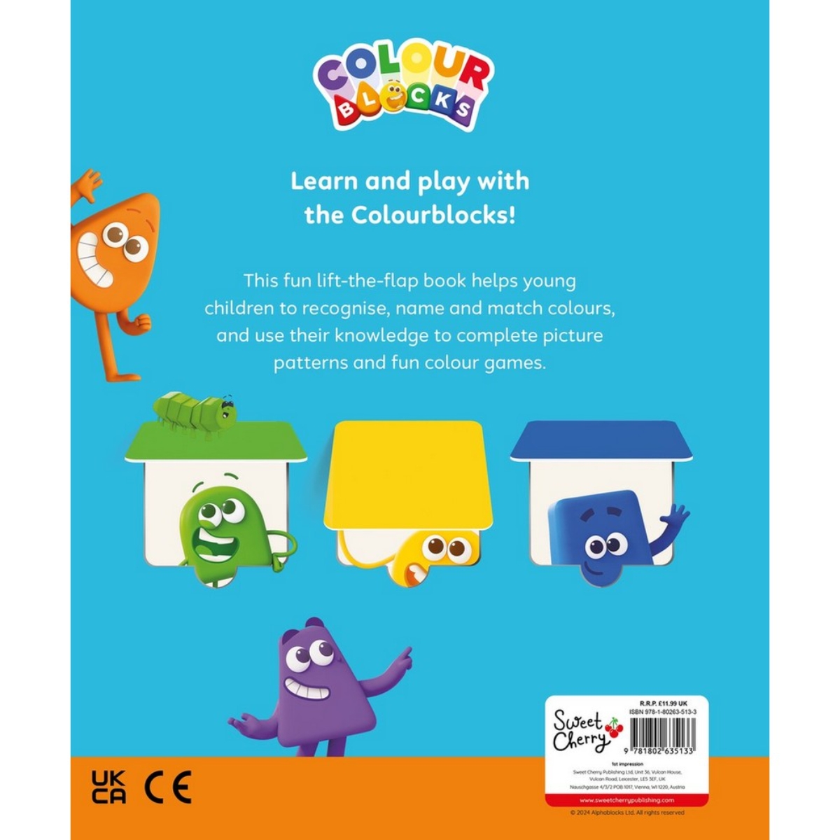 Colourblocks Colour Play: كتاب نوافذ قابلة للرفع تأليف Colourblocks - 31 أكتوبر 2024