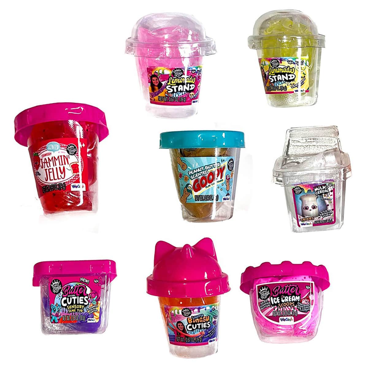 Compound Kings All Star Minis Compound Containers Unisex, 3-4 Years, Pack of 8