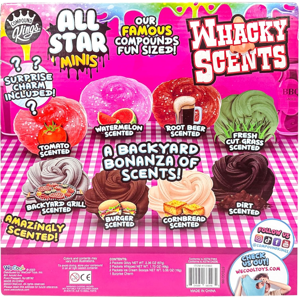 كومباوند كينغز سلايم ميني أول ستار برائحة مميزة للجنسين، 5-7 سنوات، عدد 8