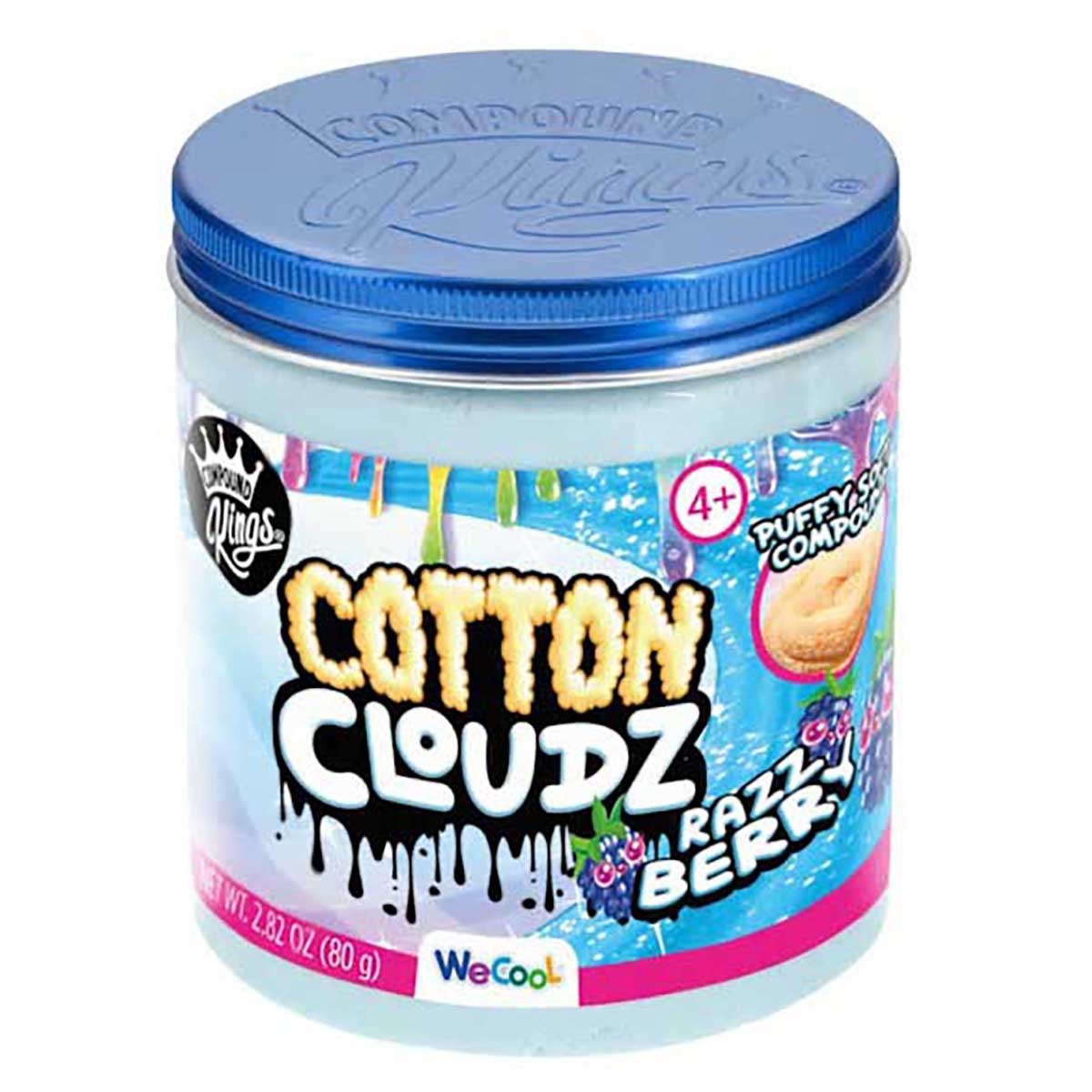 معجون تشكيل كومباوند كينجز بلو راز بيري كوتون كلاودز، للجنسين، من 5 إلى 7 سنوات