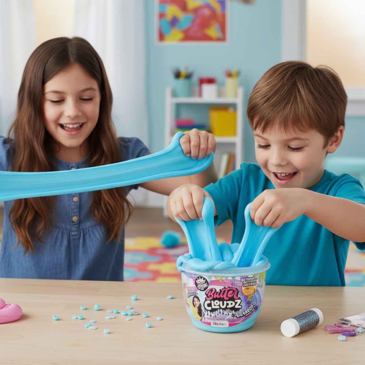 Compound Kings Butter Cloudz Large Blueberry Slime Unisex, 5-7 Years