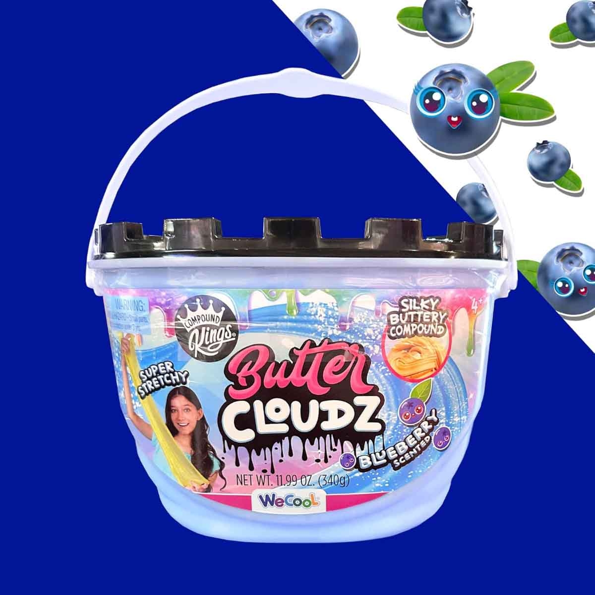 Compound Kings Butter Cloudz Large Blueberry Slime Unisex, 5-7 Years