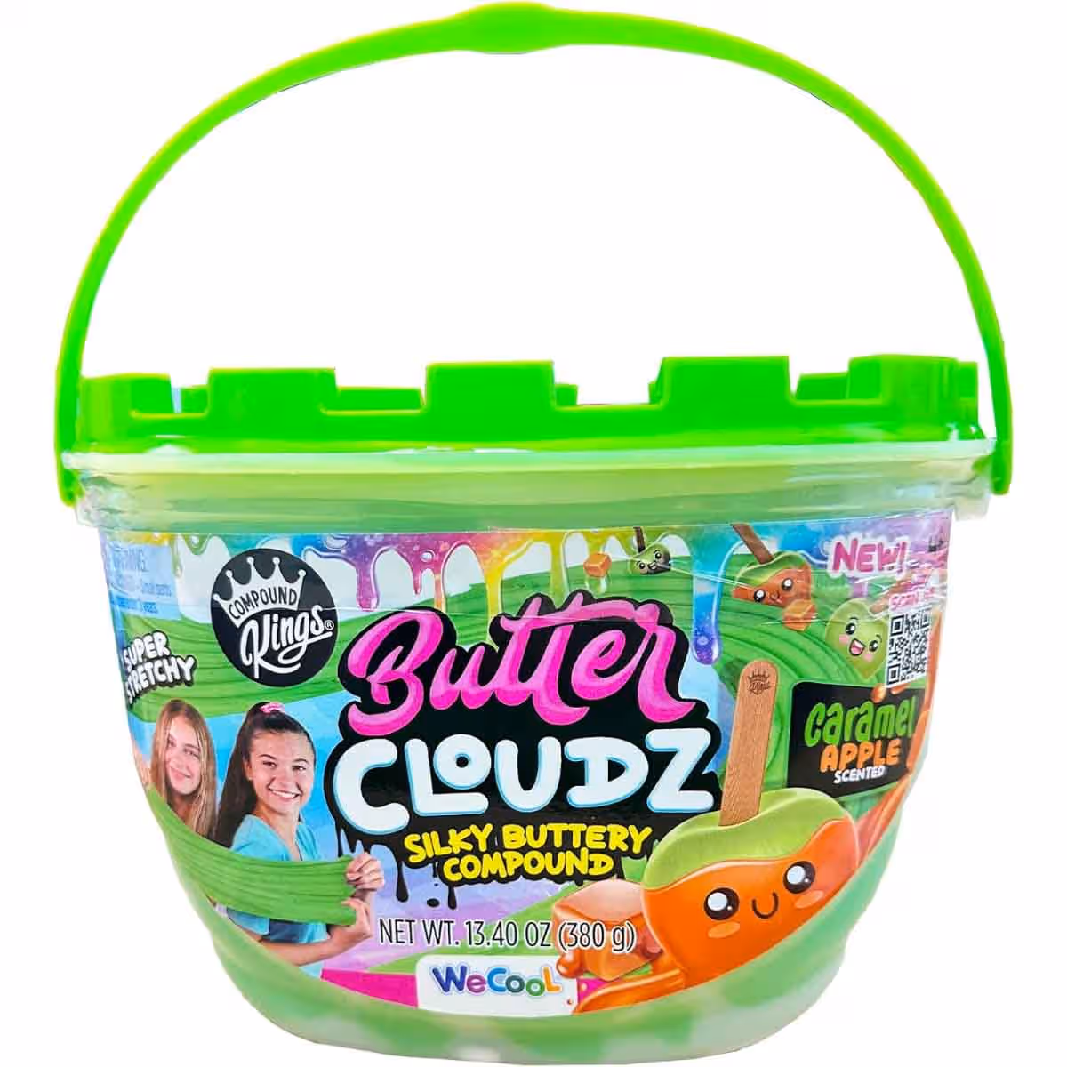 Compound Kings Butter Cloudz Swirls Large Caramel Apple Slime Unisex, 5-7 Years