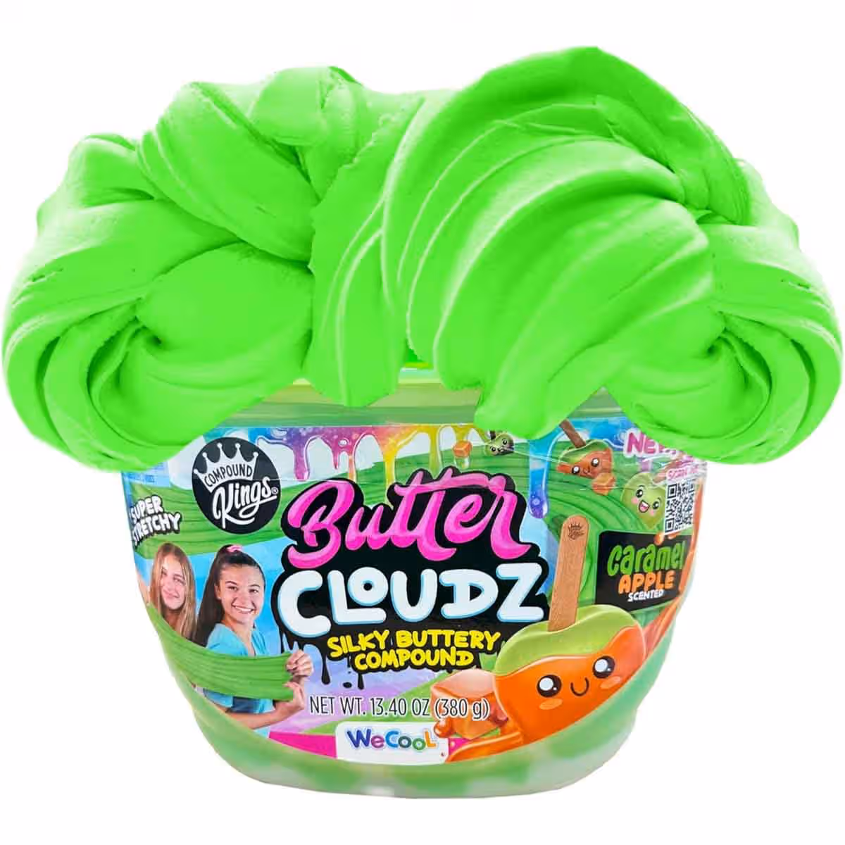 Compound Kings Butter Cloudz Swirls Large Caramel Apple Slime Unisex, 5-7 Years