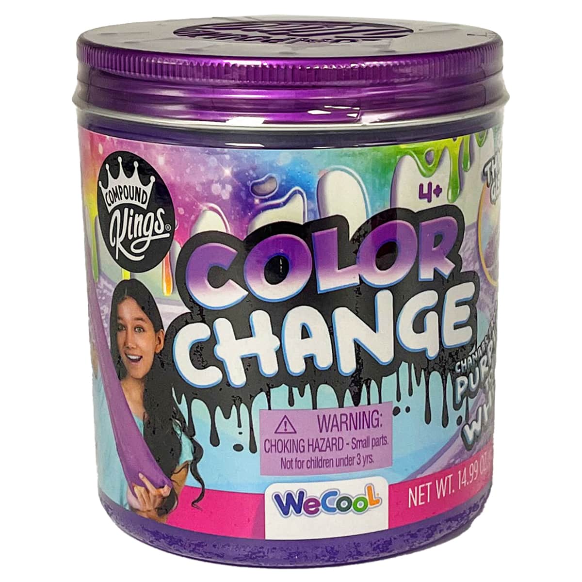 Compound Kings Butter Color Changing Slime Jar Unisex, 5-7 Years
