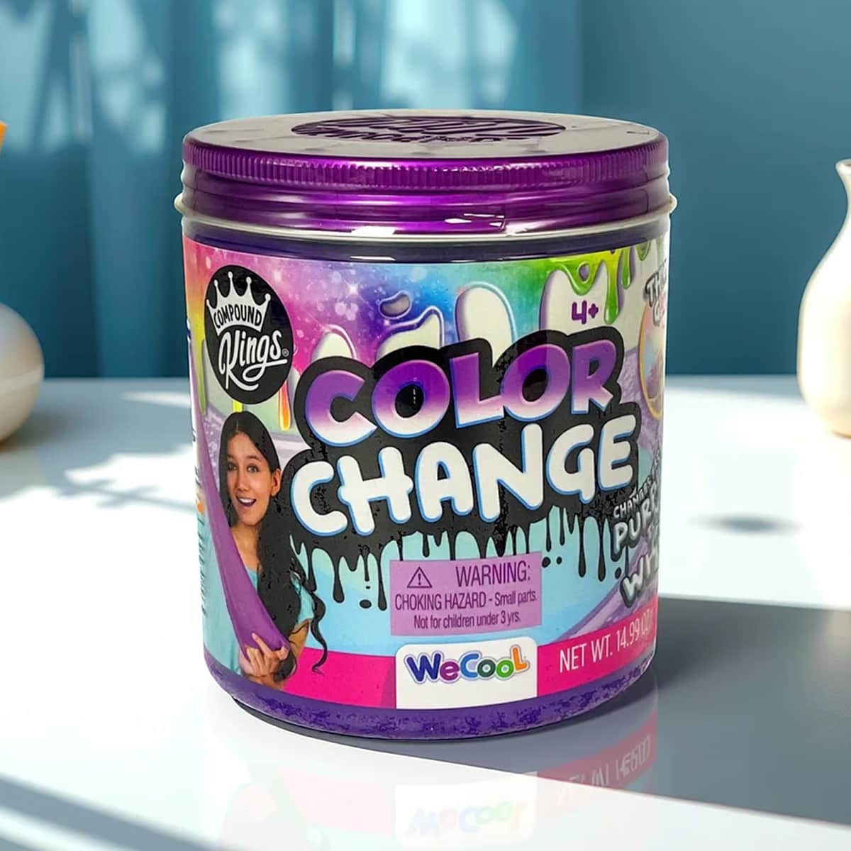 Compound Kings Butter Color Changing Slime Jar Unisex, 5-7 Years