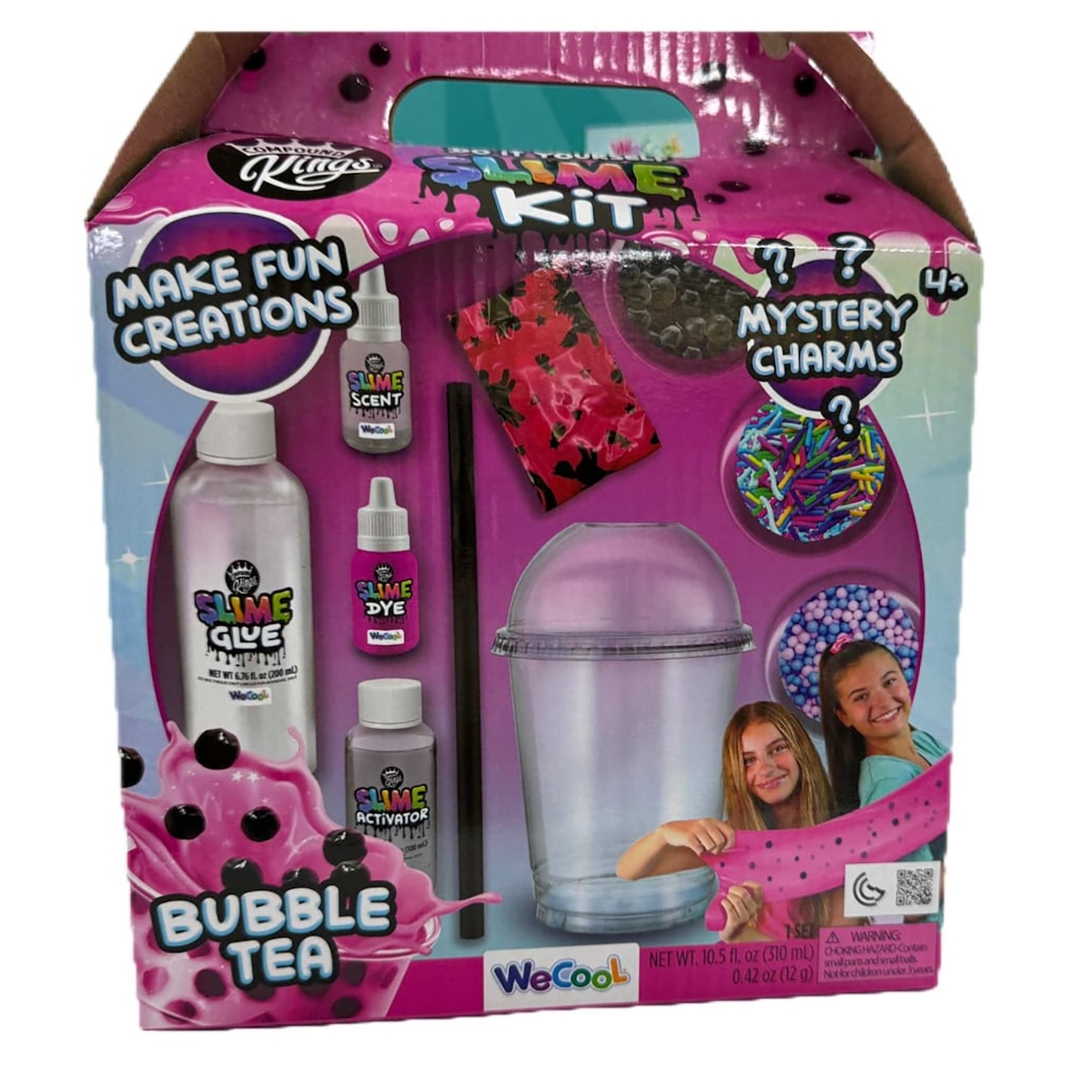 Compound Kings DIY Bubble Tea Slime Kit Unisex, 5-7 Years