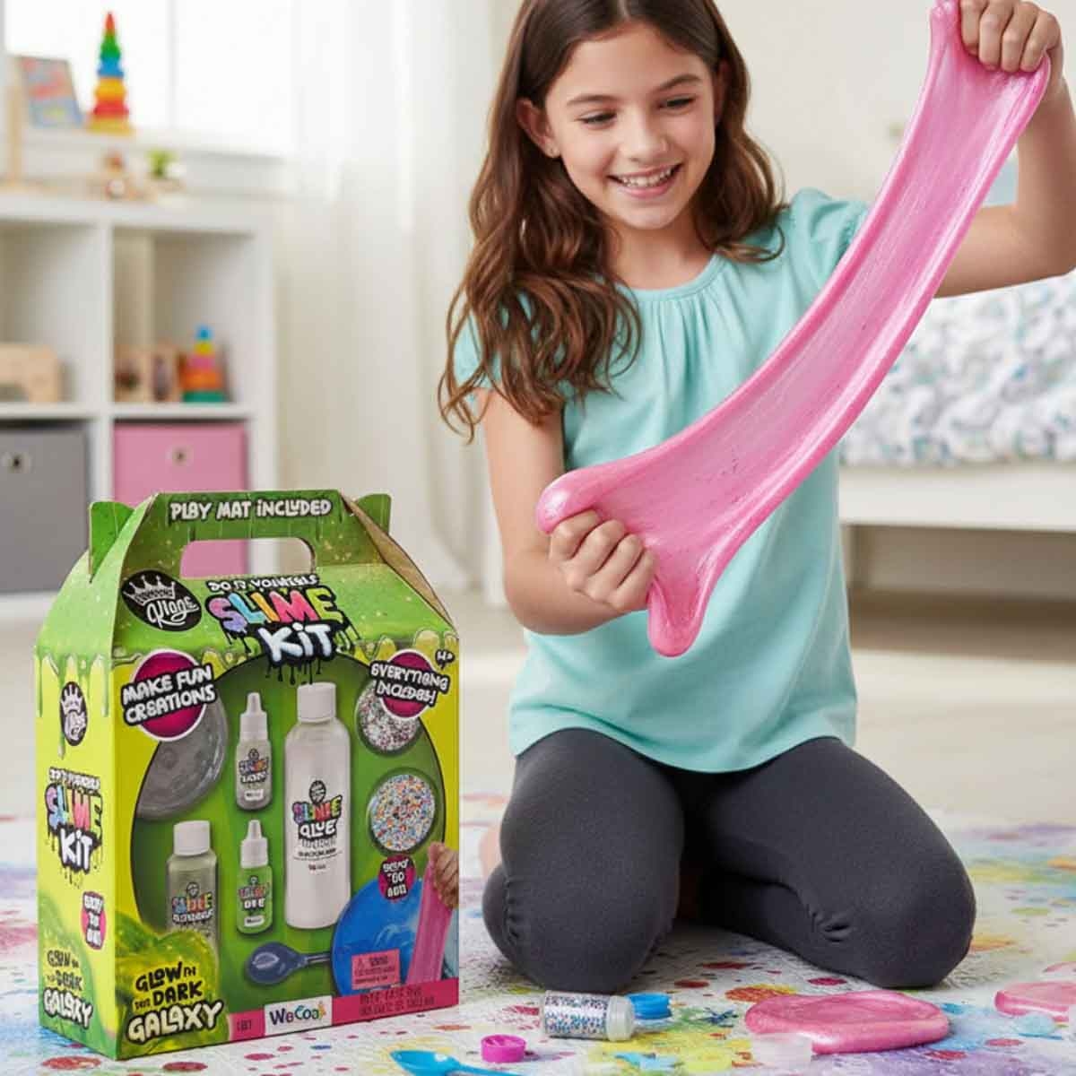 Compound Kings Glow In The Dark Slime Kit Unisex, 5-7 Years