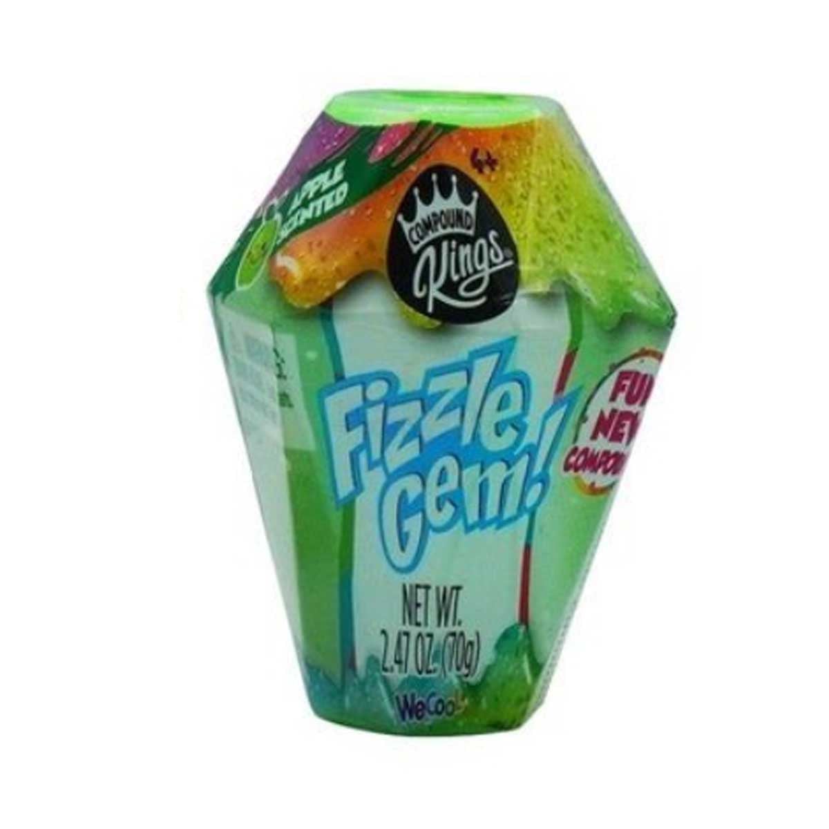 Compound Kings Green Fizzle Gem Jar Assorted Modeling Compound Unisex, 5-7 Years