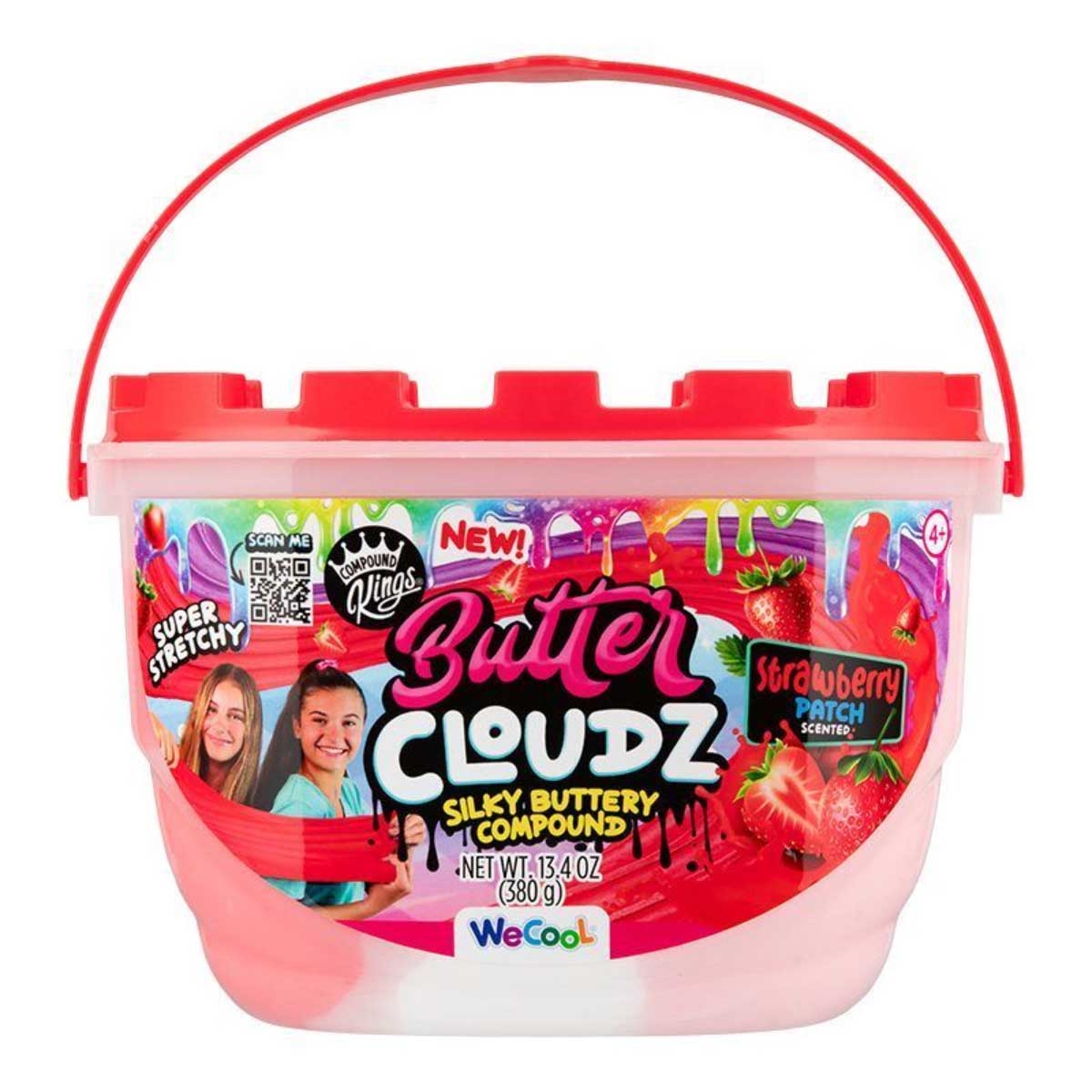 معجون تشكيل كومباوند كينجز لارج ستروبيري باتش باتر كلاودز سويرلز، مناسب للجنسين، من 5 إلى 7 سنوات