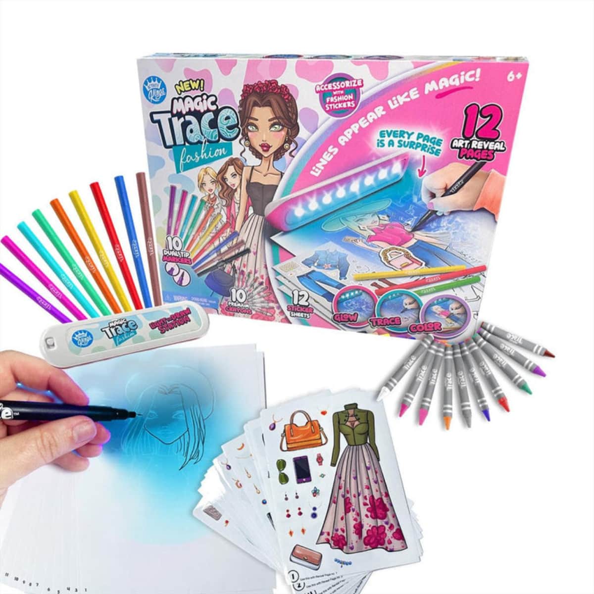Compound Kings Magic Trace Fashion Craft Kit Girls, 5-7 Years