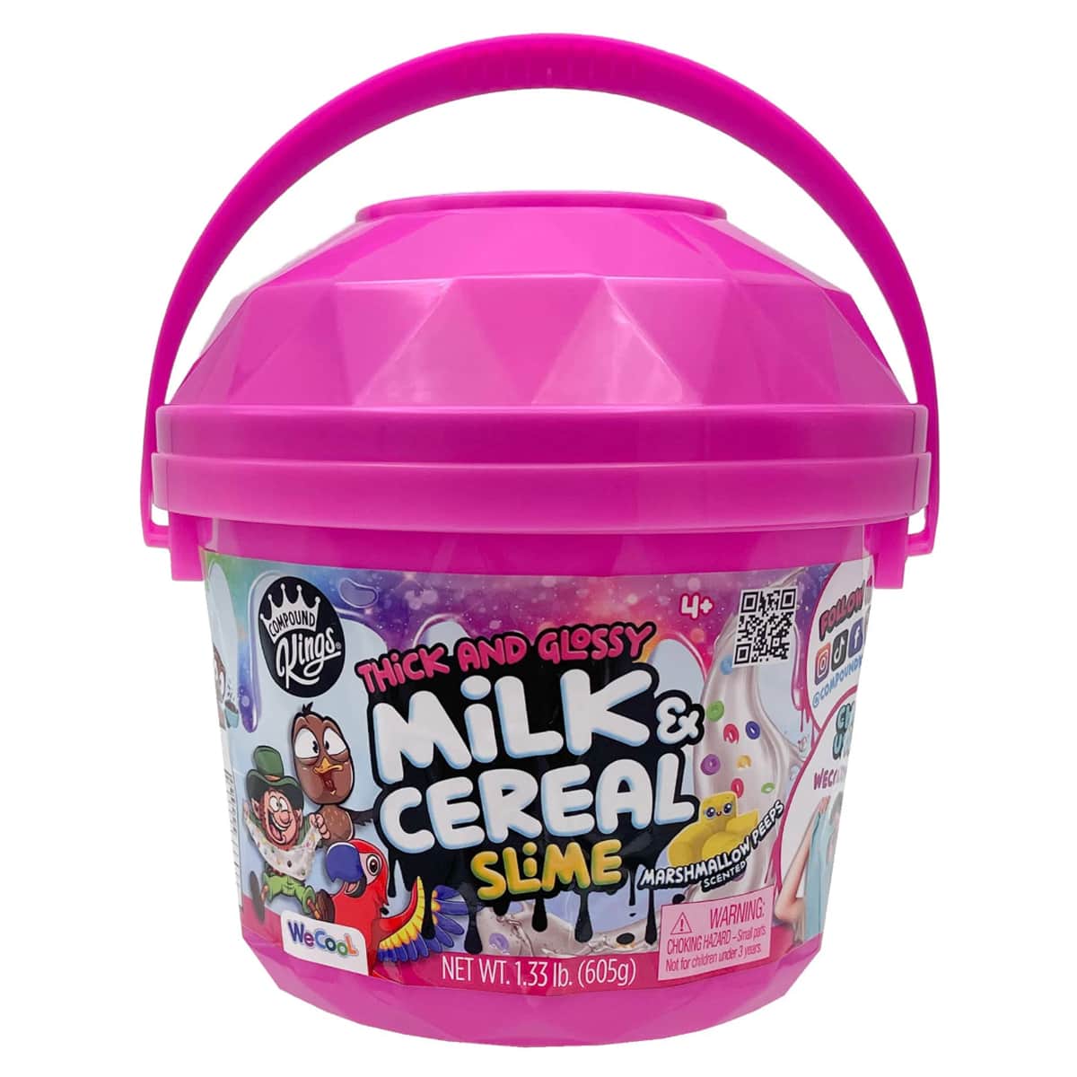 Compound Kings Milk and Cereal Slime Bucket Unisex, 3-4 Years